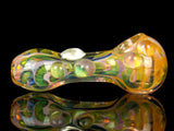 double fumed color changing glass pipe