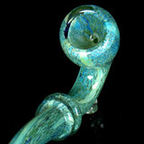 planet earth green glass pipe