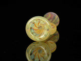 Fumed Glass Pinchie Pipe