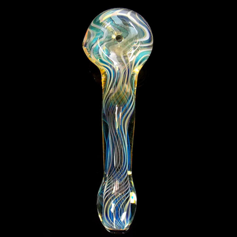color changing glass smoking pipe