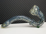 Galaxy Outer Space Glass Sherlock Pipe 