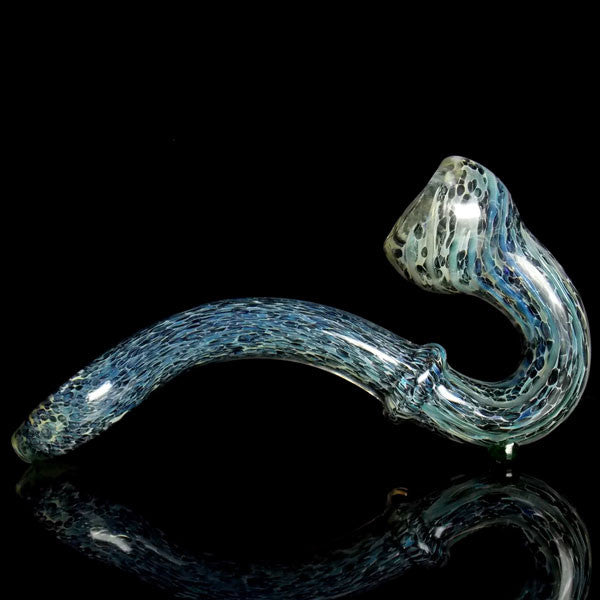 Galaxy Outer Space Glass Sherlock Pipe 