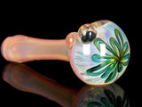 Gold Fume Glass Spoon Pipe