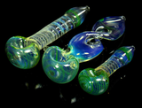 Color changing glass pipe gift set etsy smoking bowls by VisceralAntagonisM