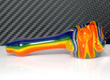 LSD rainbow glass smoking pipe