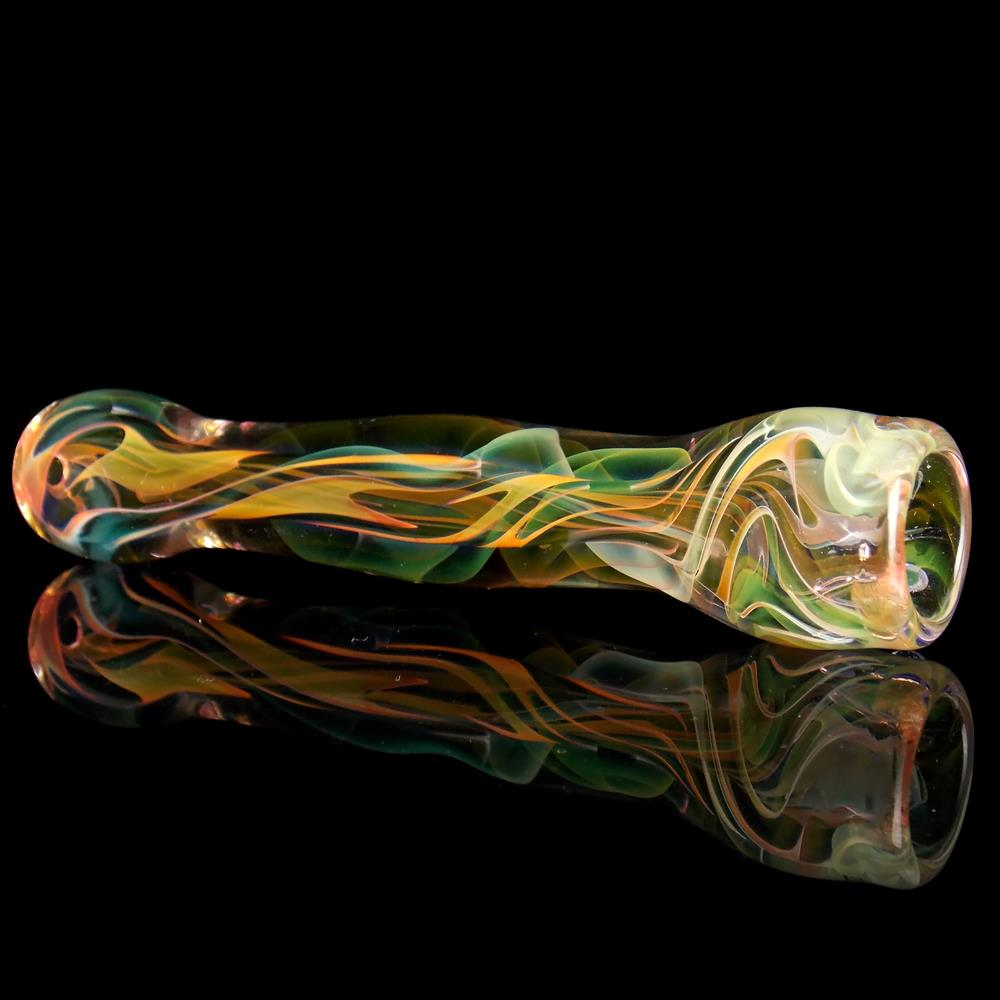 color changing heady chillum pipe
