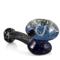 Deep Outer Space Galaxy Frit Glass 420 Party Pipe by VisceralAntagonisM