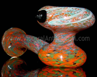 unique one of a kind hand blown glass smoking bowls by VisceralAntagonisM