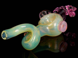 Pink Glass Seahorse Pipe