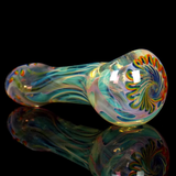 super fumed rainbow glass pipe