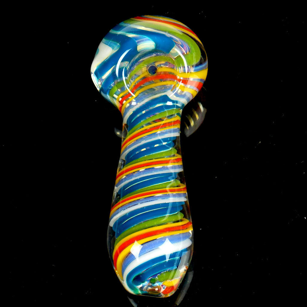 inside out rainbow glass pipe