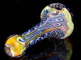 reticello glass spoon pipe