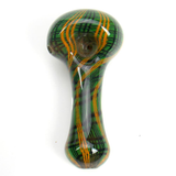 micro frit reticello glass spoon pipe by VisceralAntagonisM