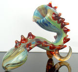 heady glass sherlock pipe with spikes
