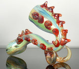 heady glass sherlock pipe with spikes