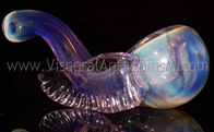 Freedoms Wing Pink Glass Pipe