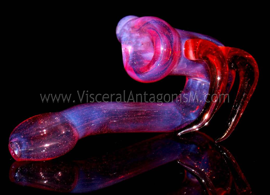 pink slyme glass sherlock pipe