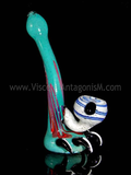 aqua blue water predator claw pipe by VisceralAntagonisM