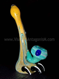 predator claw glass sherlock smoking pipe by VisceralAntagonisM