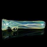 Silver fumed color changing chillum