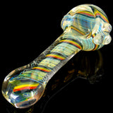 Color changing Rasta glass pipe
