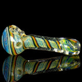 Color changing Rasta glass pipe