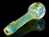 Silver Fumed Color Changing Spoon Pipe