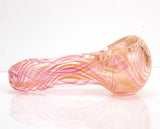 Color Changing Wig Wag Glass Smoking Pipe