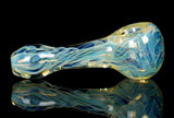 Silver Ghost Fume Color Changing Glass Pipe