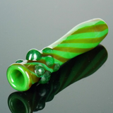 wax and trees green amber glass chillum